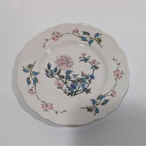 Syracuse China Summerdale Bread Plate Floral Vintage Ceramic Scalloped Edge USA - Picture 7 of 7